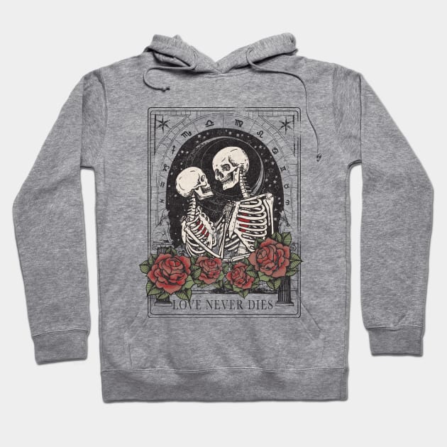 Love never dies Hoodie by LifeTime Design